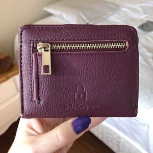 Safe Keeper Maroon Mini Wallet